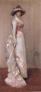 James Abbott Mcneill Whistler Valerie,Lady Meux USA oil painting artist